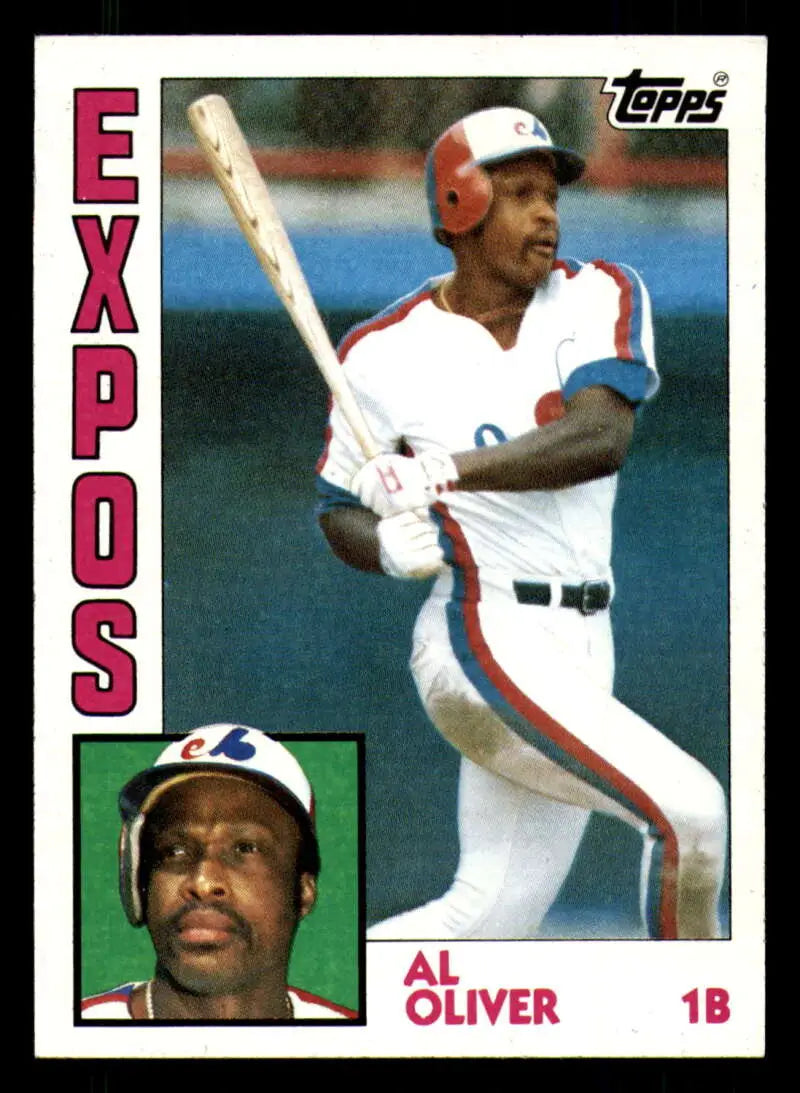 1984 Topps #620 Al Oliver EX Excellent Montreal Expos Baseball Card - Baseball Card Single
