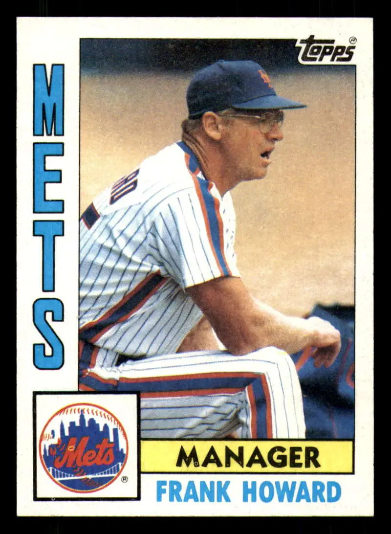 1984 Topps #621 Frank Howard EX Excellent New York Mets Baseball Card - Baseball Card Single