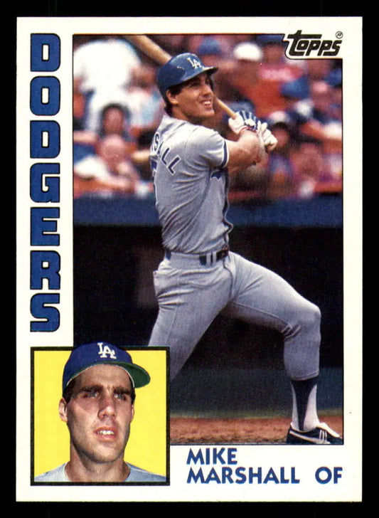 1984 Topps #634 Mike Marshall EX Excellent Los Angeles Dodgers Baseball Card - Baseball Card Single