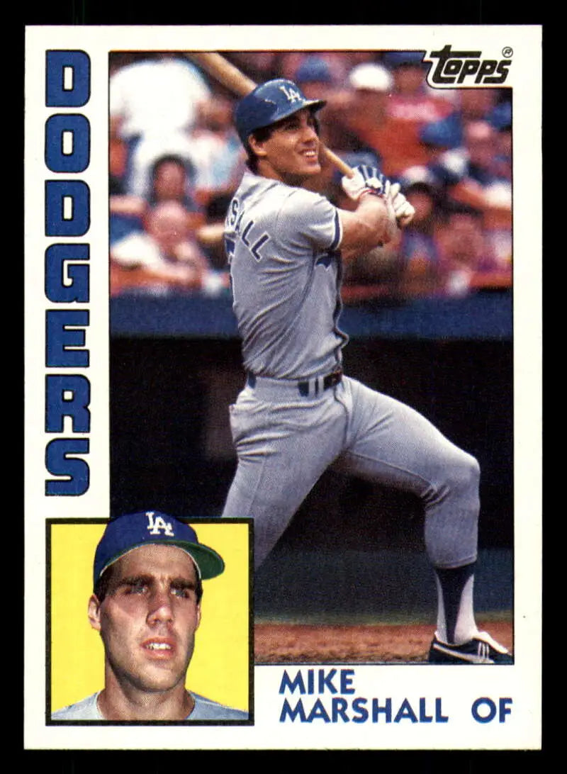 1984 Topps #634 Mike Marshall EX Excellent Los Angeles Dodgers Baseball Card - Baseball Card Single