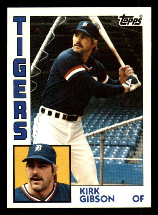1984 Topps #65 Kirk Gibson EX Excellent Detroit Tigers Baseball Card - Baseball Card Single