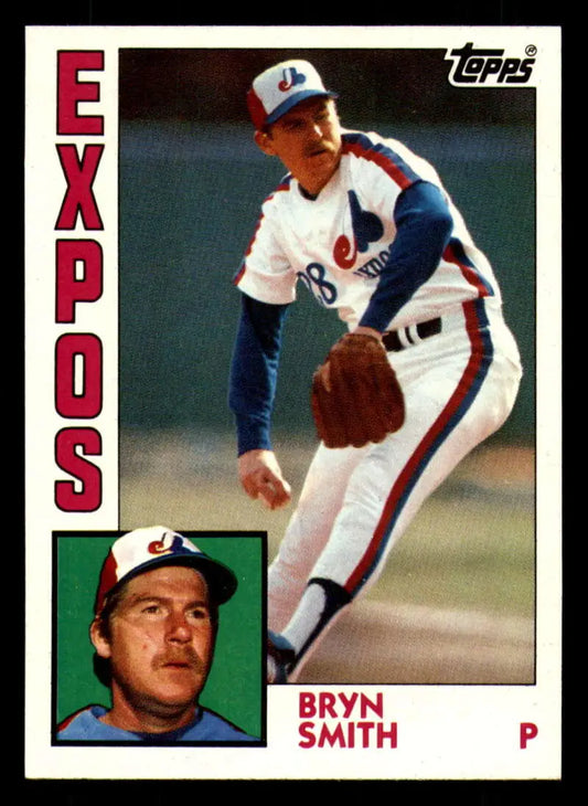 1984 Topps #656 Bryn Smith EX Excellent Montreal Expos Baseball Card - Baseball Card Single