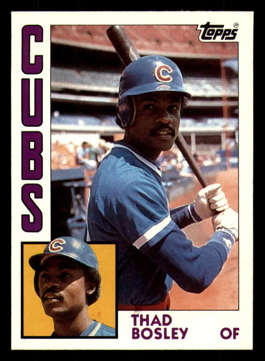 1984 Topps #657 Thad Bosley EX Excellent Chicago Cubs Baseball Card - Baseball Card Single