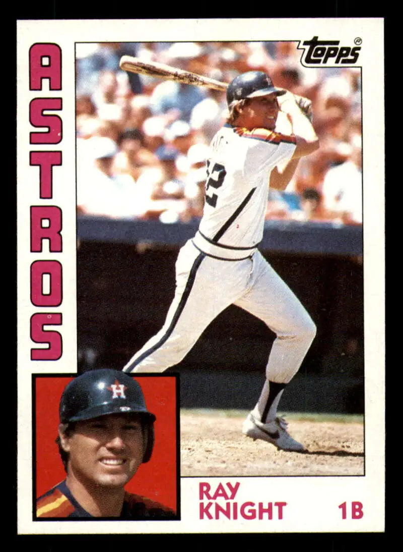 1984 Topps #660 Ray Knight EX Excellent Houston Astros Baseball Card - Baseball Card Single