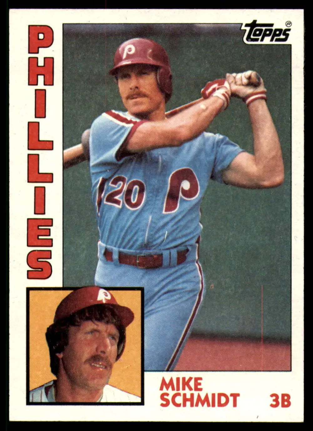 1984 Topps #700 Mike Schmidt EX Excellent Philadelphia Phillies Baseball Card - Baseball Card Single