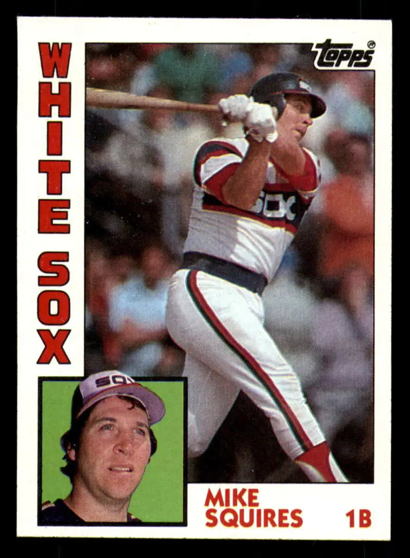1984 Topps #72 Mike Squires EX Excellent Chicago White Sox Baseball Card - Baseball Card Single