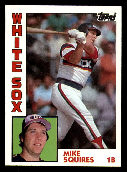 1984 Topps #72 Mike Squires EX Excellent Chicago White Sox Baseball Card - Baseball Card Single