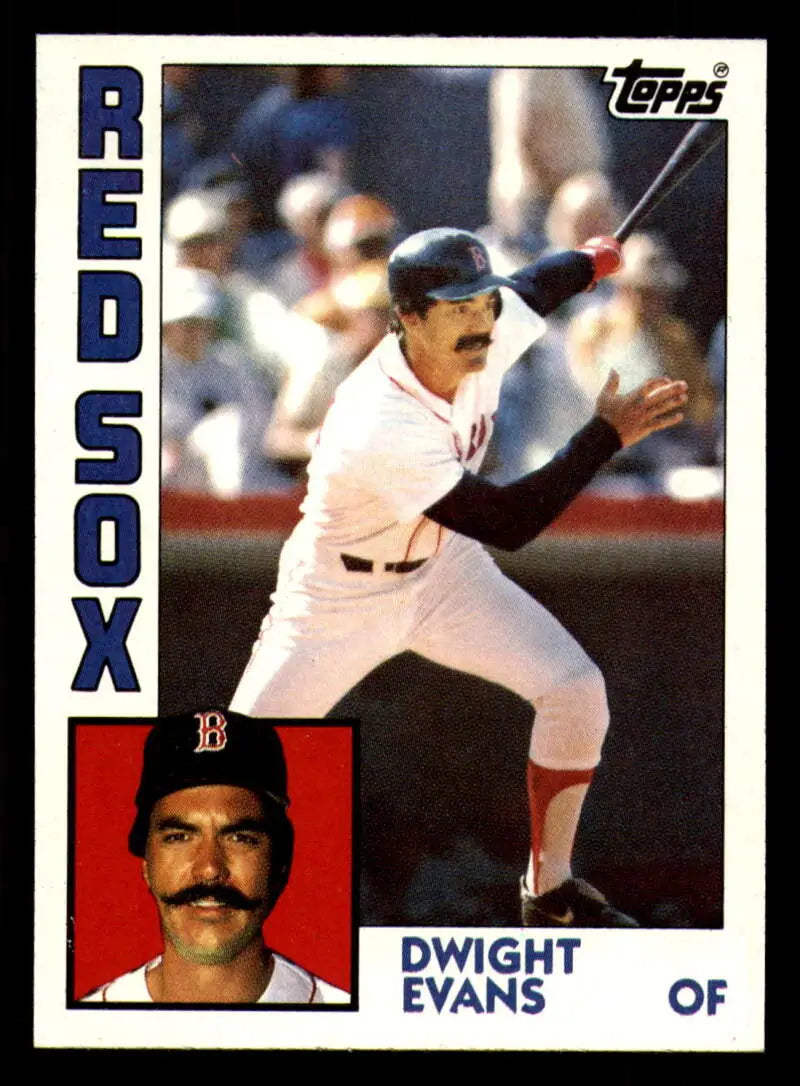 1984 Topps #720 Dwight Evans EX Excellent Boston Red Sox Baseball Card - Baseball Card Single