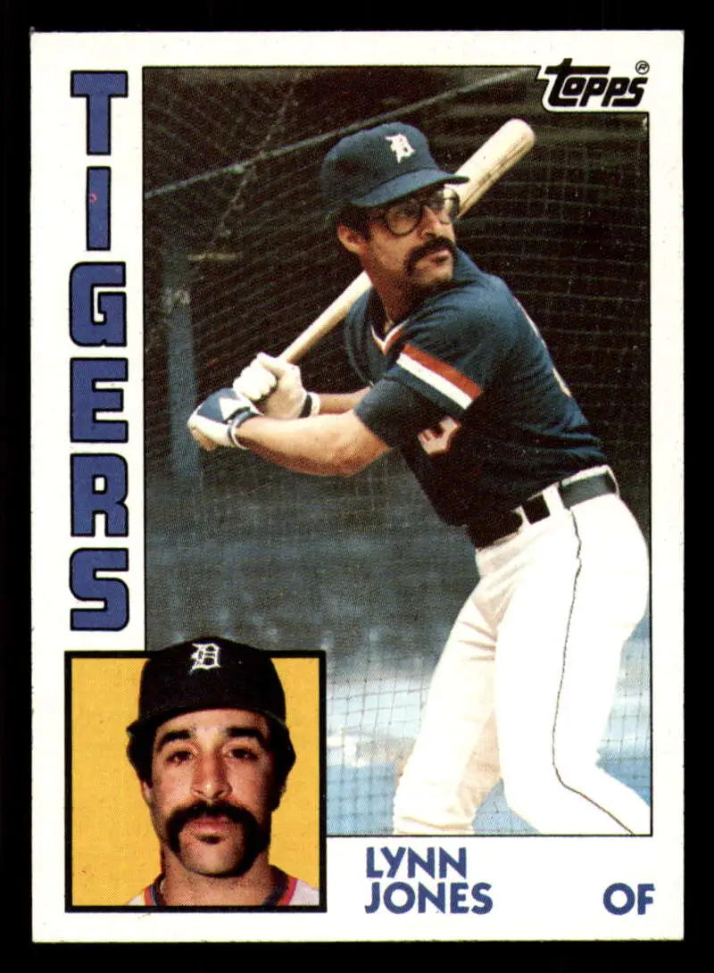 1984 Topps #731 Lynn Jones EX Excellent Detroit Tigers Baseball Card - Baseball Card Single