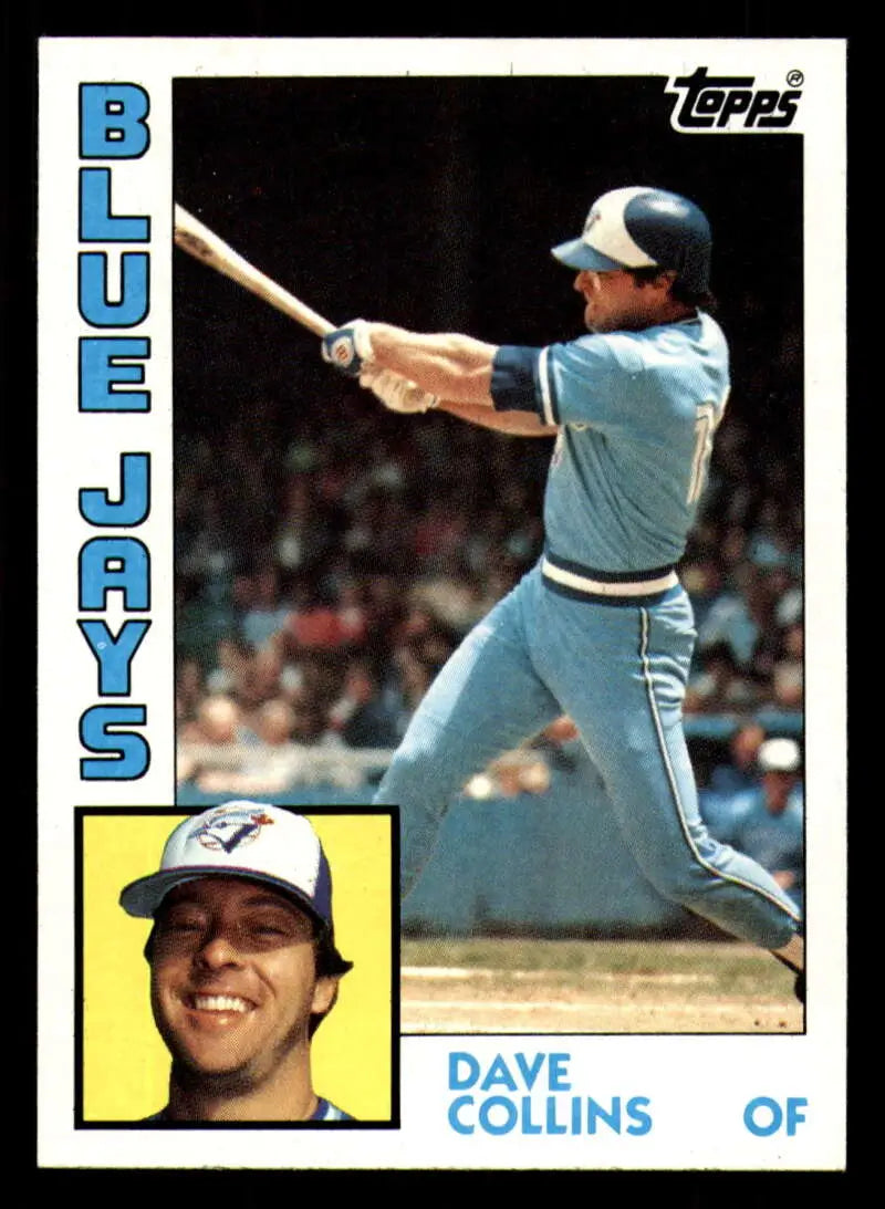 1984 Topps #733 Dave Collins EX Excellent Toronto Blue Jays Baseball Card - Baseball Card Single