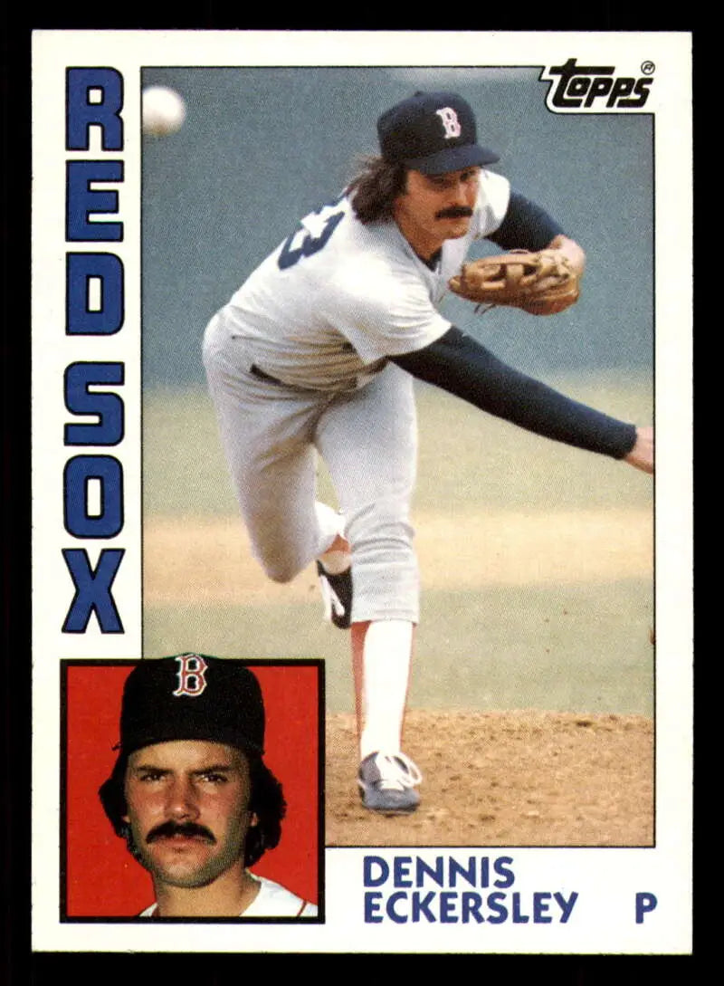 1984 Topps #745 Dennis Eckersley EX Excellent Boston Red Sox Baseball Card - Baseball Card Single
