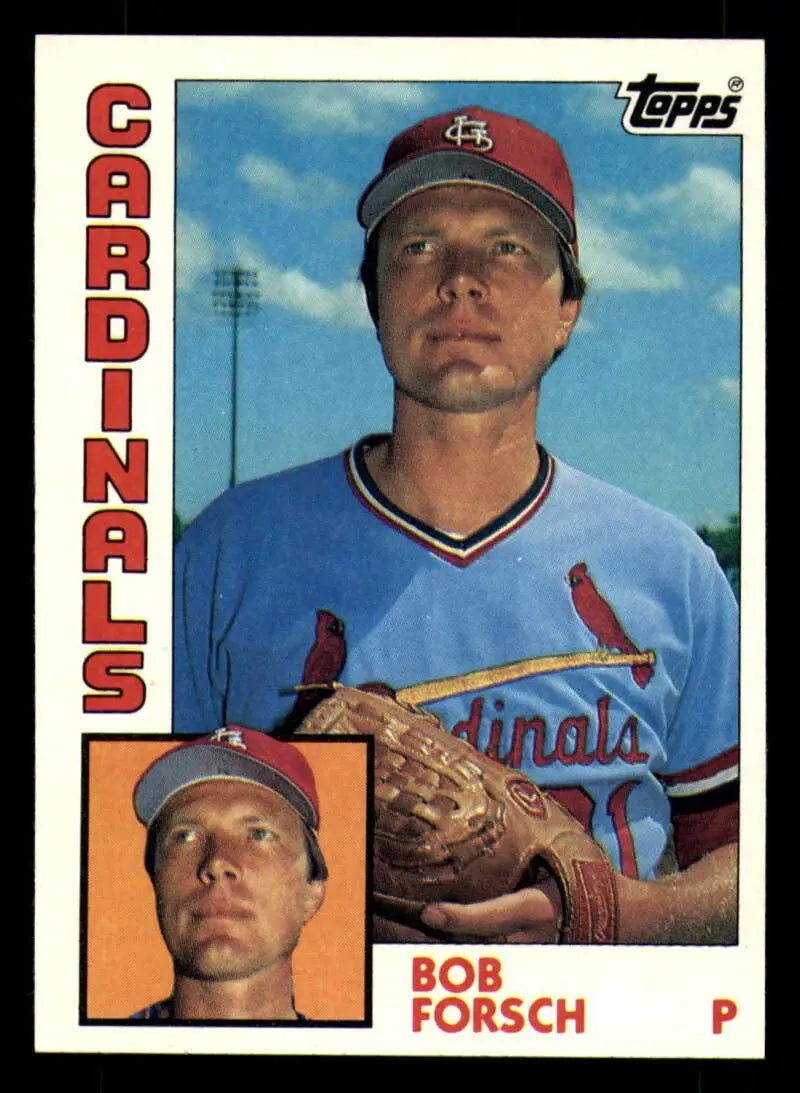 1984 Topps #75 Bob Forsch EX Excellent St. Louis Cardinals Baseball Card - Baseball Card Single
