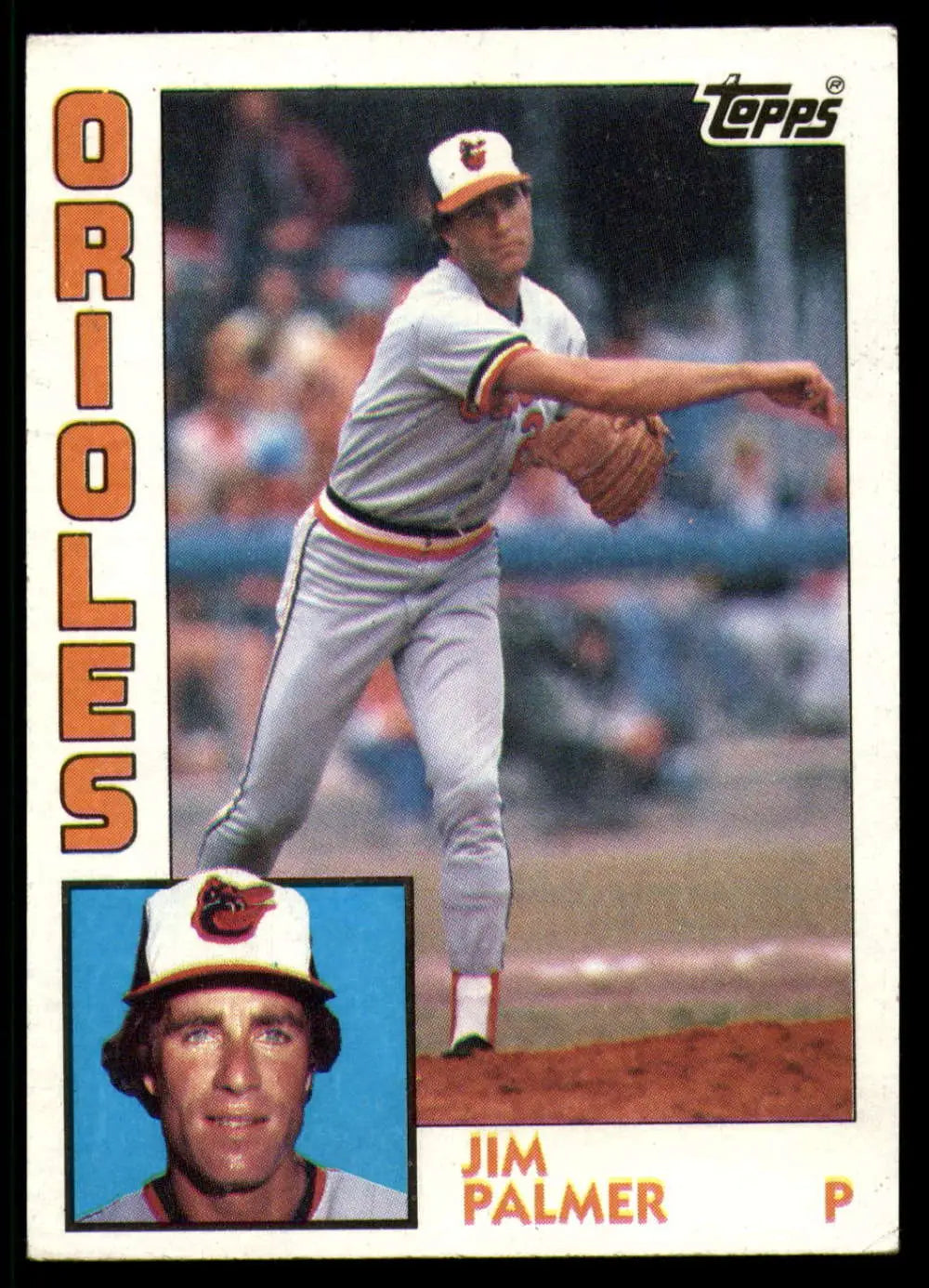 1984 Topps #750 Jim Palmer EX Excellent Baltimore Orioles Baseball Card - Baseball Card Single