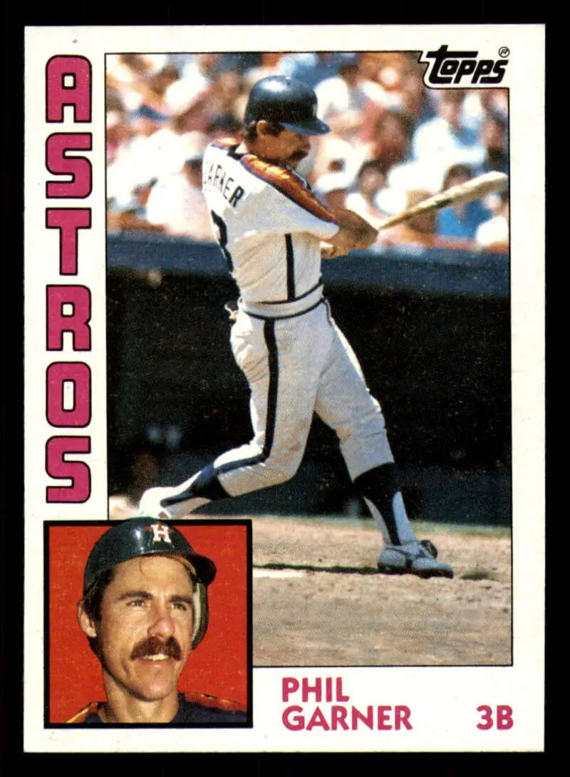 1984 Topps #752 Phil Garner EX Excellent Houston Astros Baseball Card - Baseball Card Single