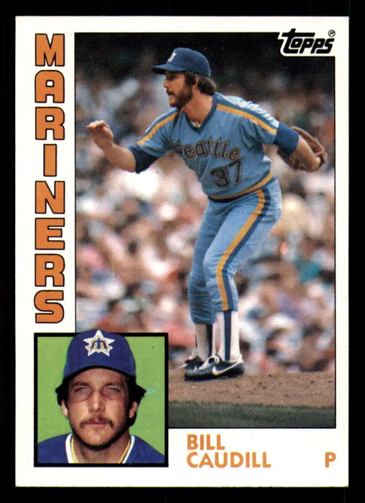 1984 Topps #769 Bill Caudill EX Excellent Seattle Mariners Baseball Card - Baseball Card Single