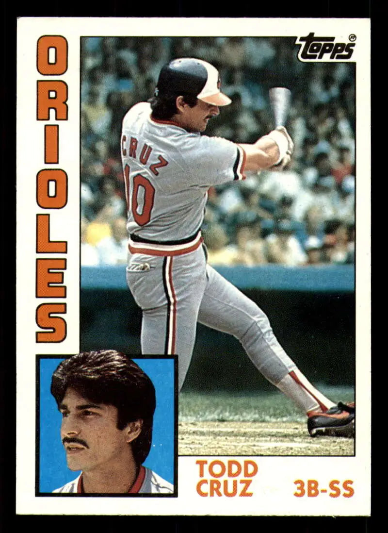 1984 Topps #773 Todd Cruz EX Excellent Baltimore Orioles Baseball Card - Baseball Card Single