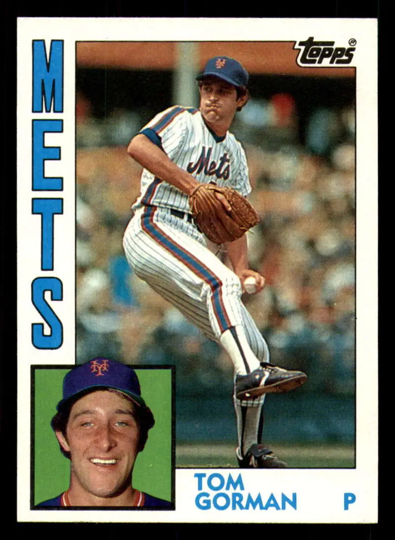 1984 Topps #774 Tom Gorman EX Excellent New York Mets Baseball Card - Baseball Card Single