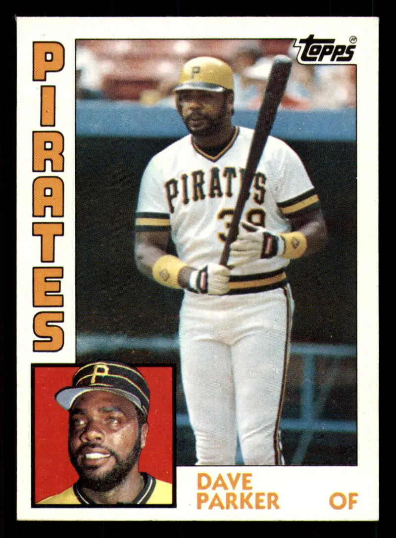 1984 Topps #775 Dave Parker EX Excellent Pittsburgh Pirates Baseball Card - Baseball Card Single