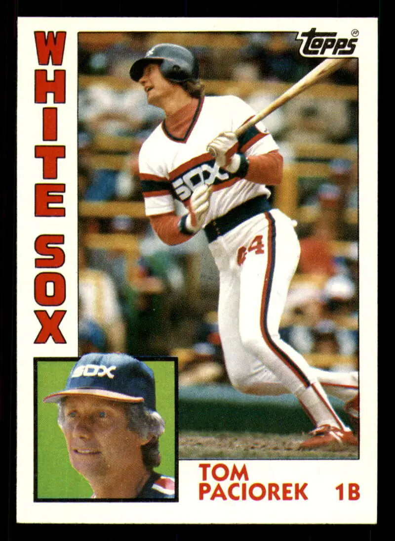 1984 Topps #777 Tom Paciorek EX Excellent Chicago White Sox Baseball Card - Baseball Card Single