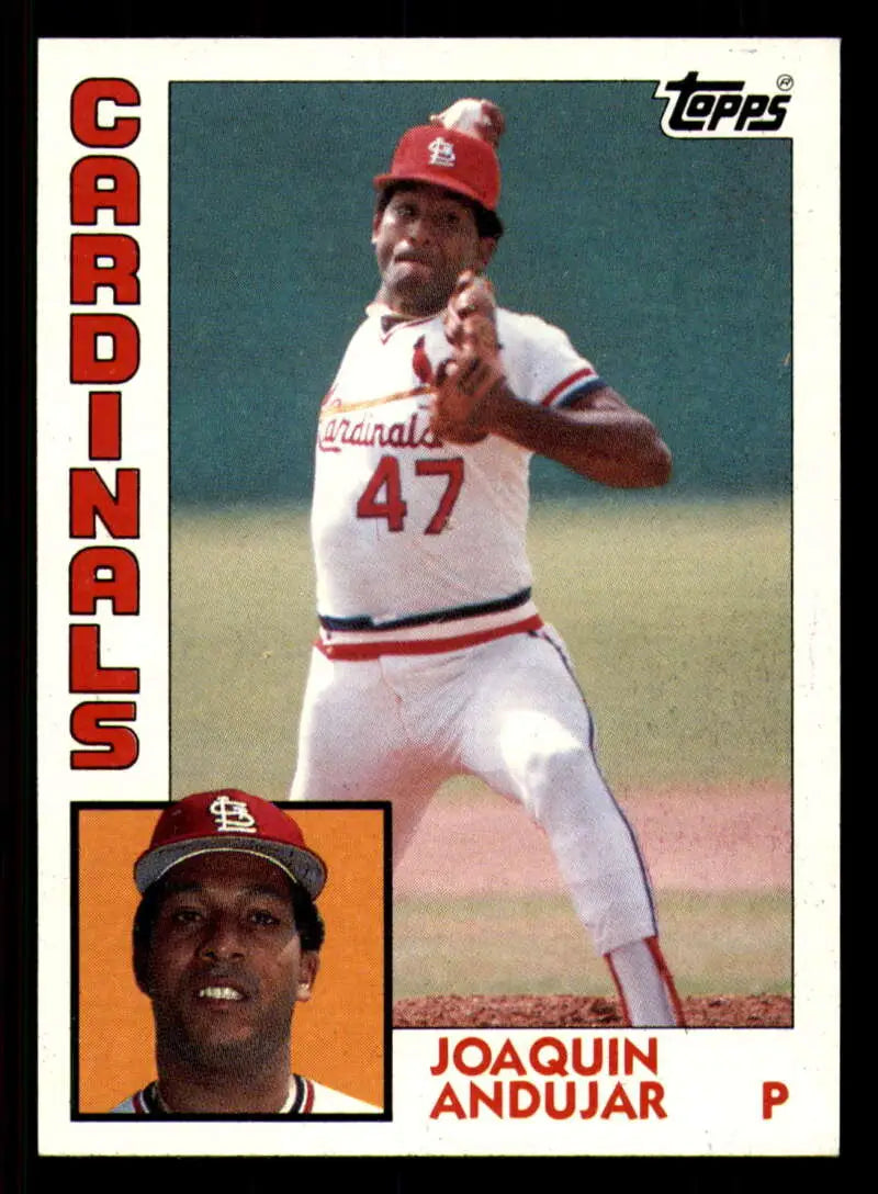 1984 Topps #785 Joaquin Andujar EX Excellent St. Louis Cardinals Baseball Card - Baseball Card Single