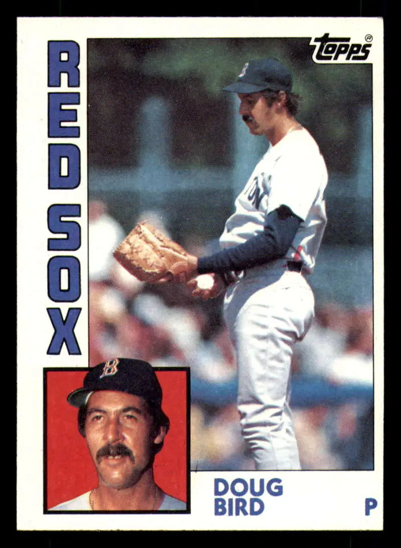 1984 Topps #82 Doug Bird EX Excellent Boston Red Sox Baseball Card - Baseball Card Single