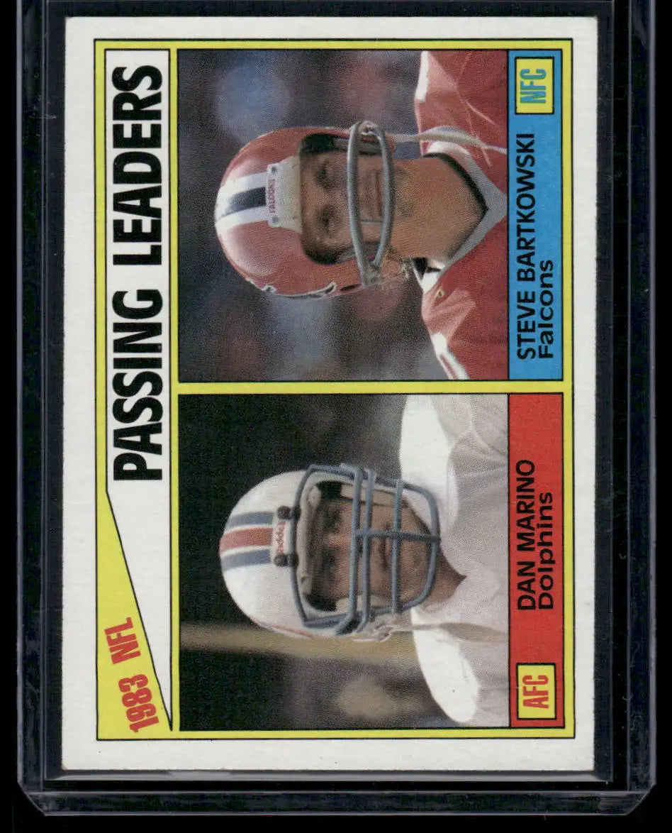 1984 Topps NFL Dan Marino Steve Bartkowski #202 Football - Football Card