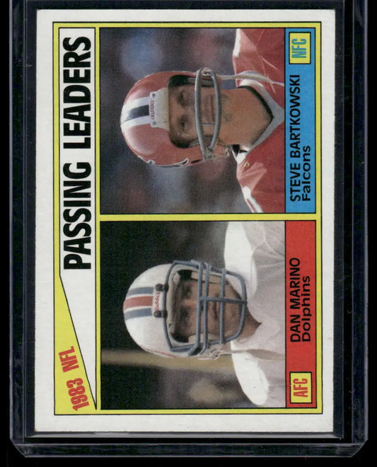 1984 Topps NFL Dan Marino Steve Bartkowski #202 Football - Football Card