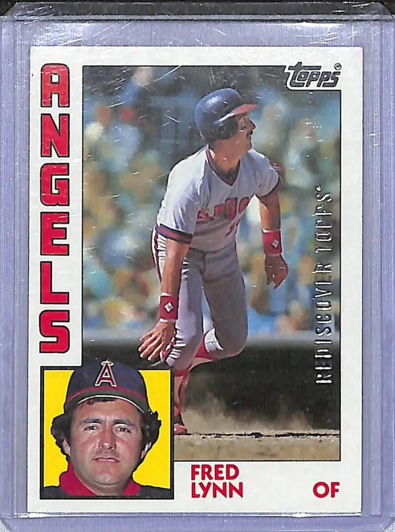 1984 Topps Rediscover Topps Promo #680 Fred Lynn NM-MT Los Angeles Angels