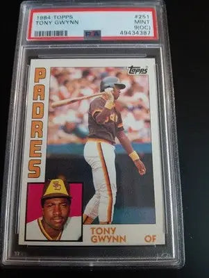 1984 Topps - Tony Gwynn #251. San Diego Padres. PSA 9 MINT - Baseball Card Single
