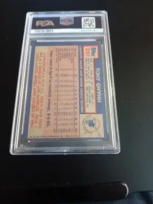 1984 Topps - Tony Gwynn #251. San Diego Padres. PSA 9 MINT - Baseball Card Single