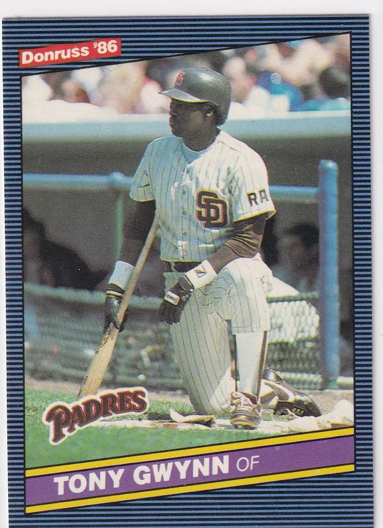 1985 DONRUSS #112 TONY GWYNN- SAN DIEGO PADRES - Baseball Card Single