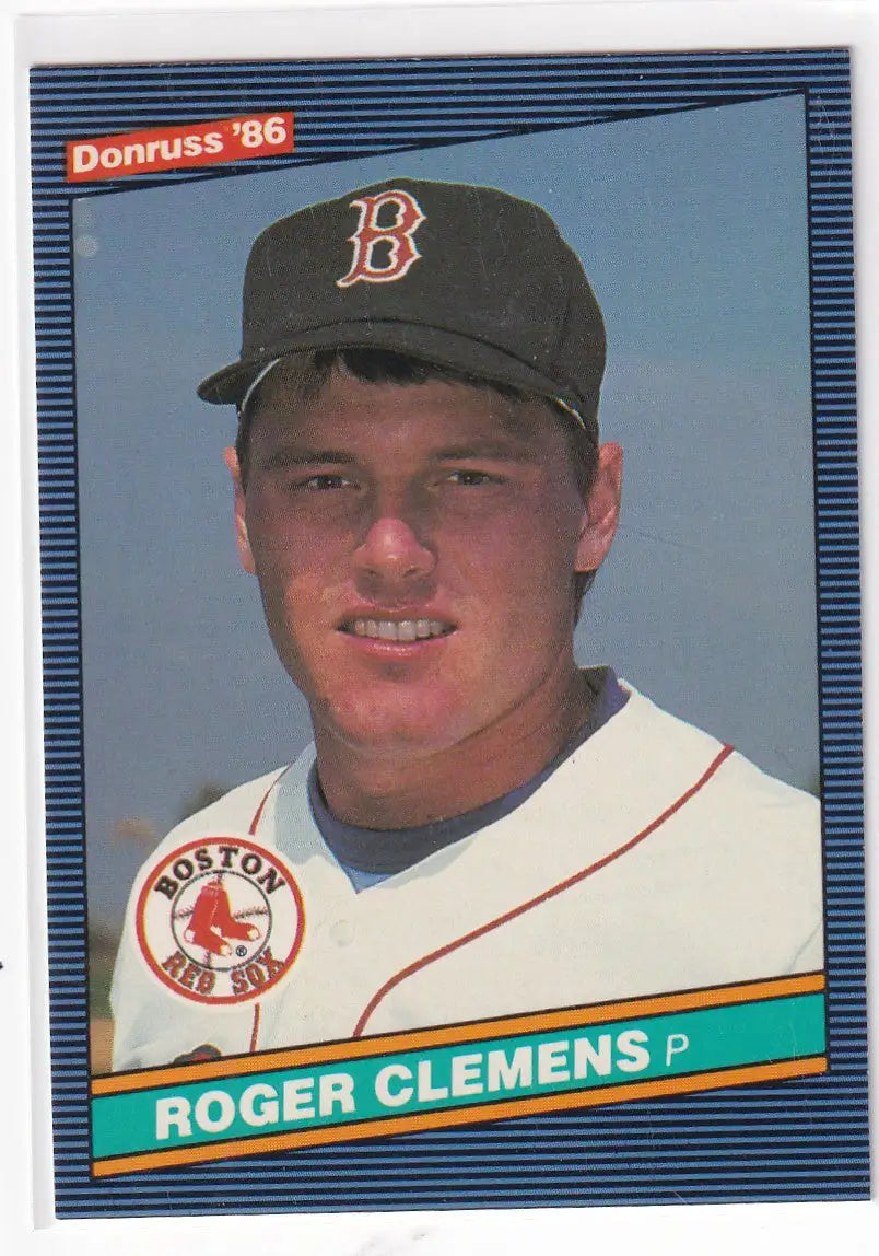 1985 DONRUSS #172 ROGER CLEMENS- BOSTON RED SOX - Baseball Card Single