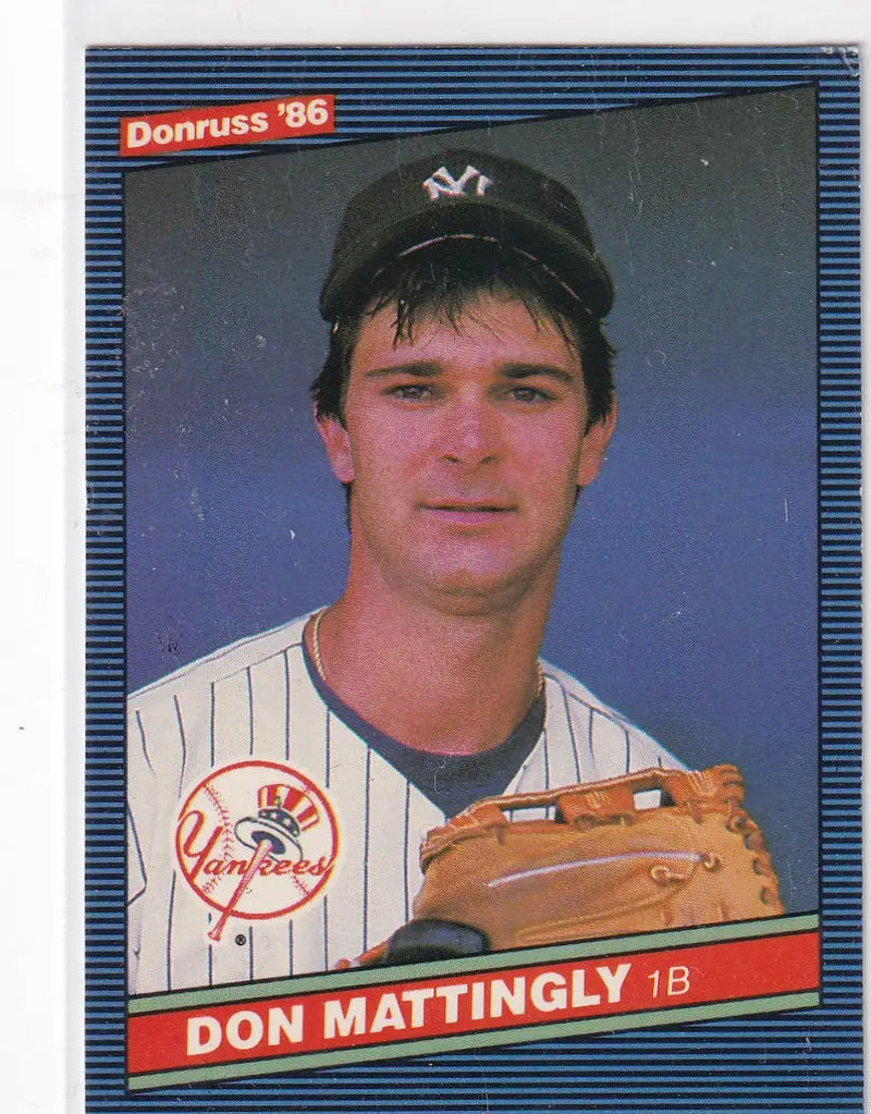 1985 DONRUSS #173 DON MATTINGLY- NEW YORK YANKEES