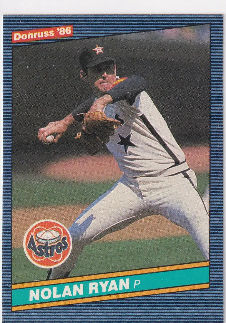 1985 DONRUSS #258 NOLAN RYAN- HOUSTON ASTROS