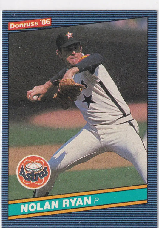 1985 DONRUSS #258 NOLAN RYAN- HOUSTON ASTROS - Baseball Card Single
