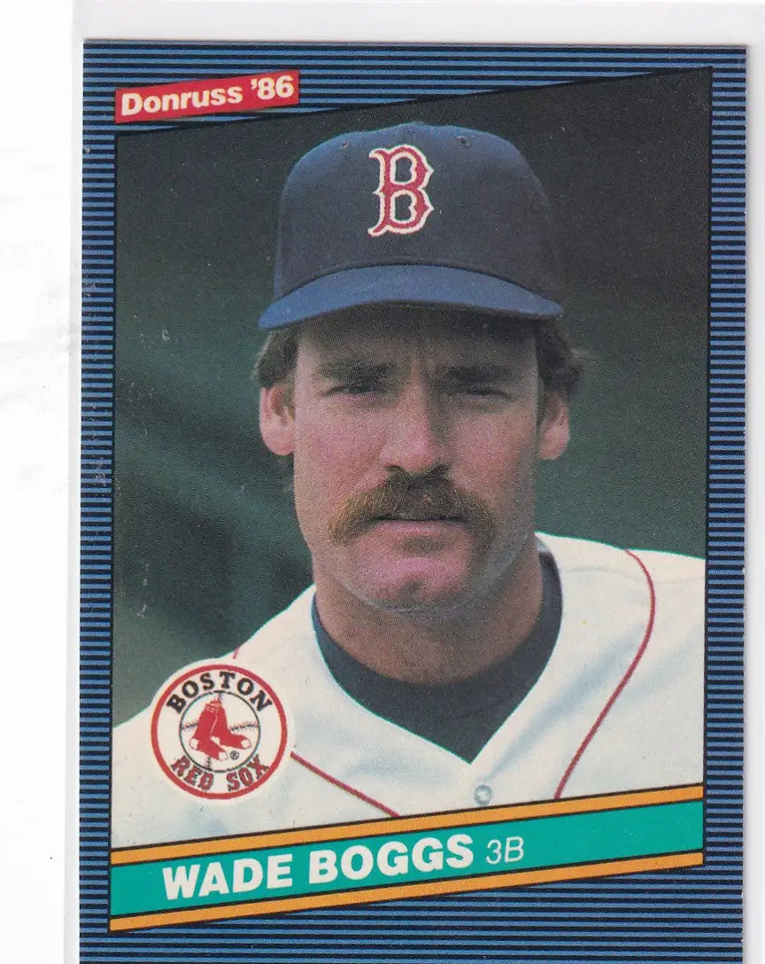 1985 DONRUSS #371 WADE BOGGS- BOSTON RED SOX - Baseball Card Single