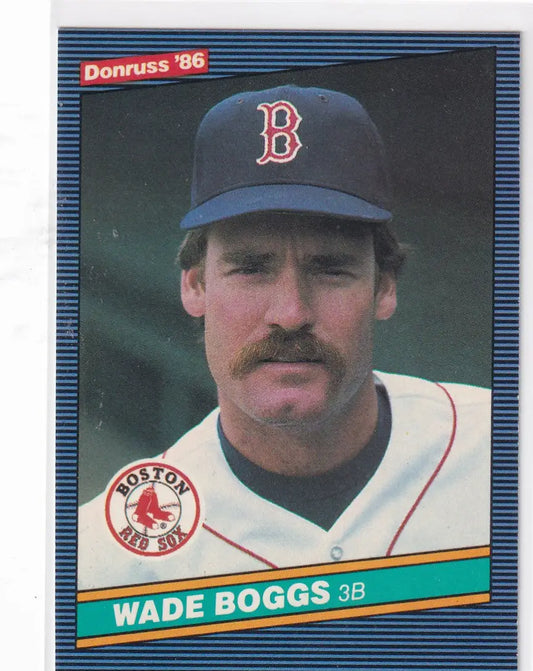 1985 DONRUSS #371 WADE BOGGS- BOSTON RED SOX - Baseball Card Single