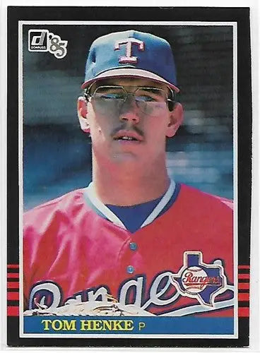 1985 Donruss #403 Tom Henke NM+++ Rangers - Baseball Card Single