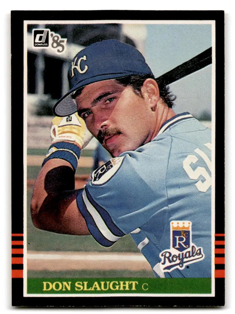 1985 Donruss #496 Don Slaught - Baseball Card Single