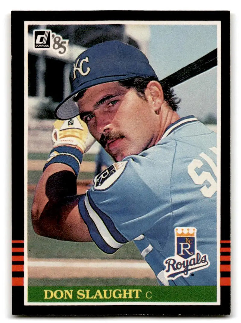 1985 Donruss #496 Don Slaught - Baseball Card Single