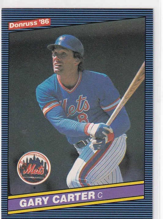 1985 DONRUSS #68 GARY CARTER- NEW YORK METS - Baseball Card Single