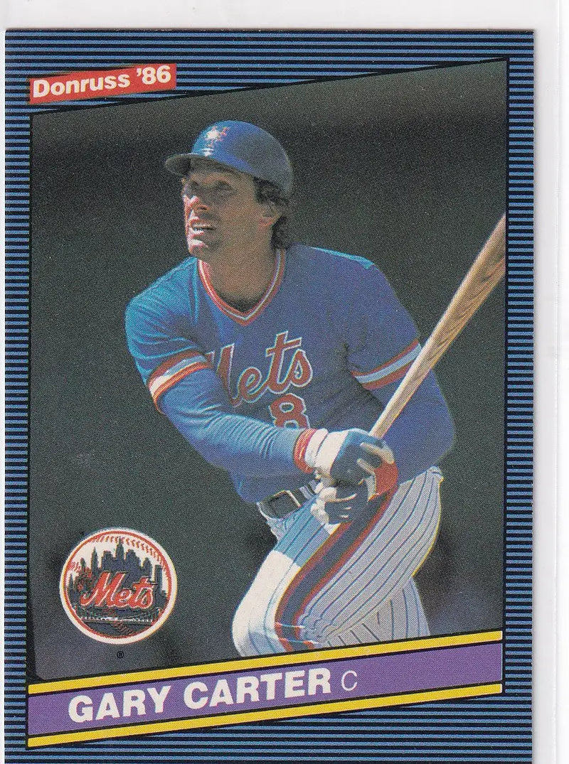1985 DONRUSS #68 GARY CARTER- NEW YORK METS - Baseball Card Single