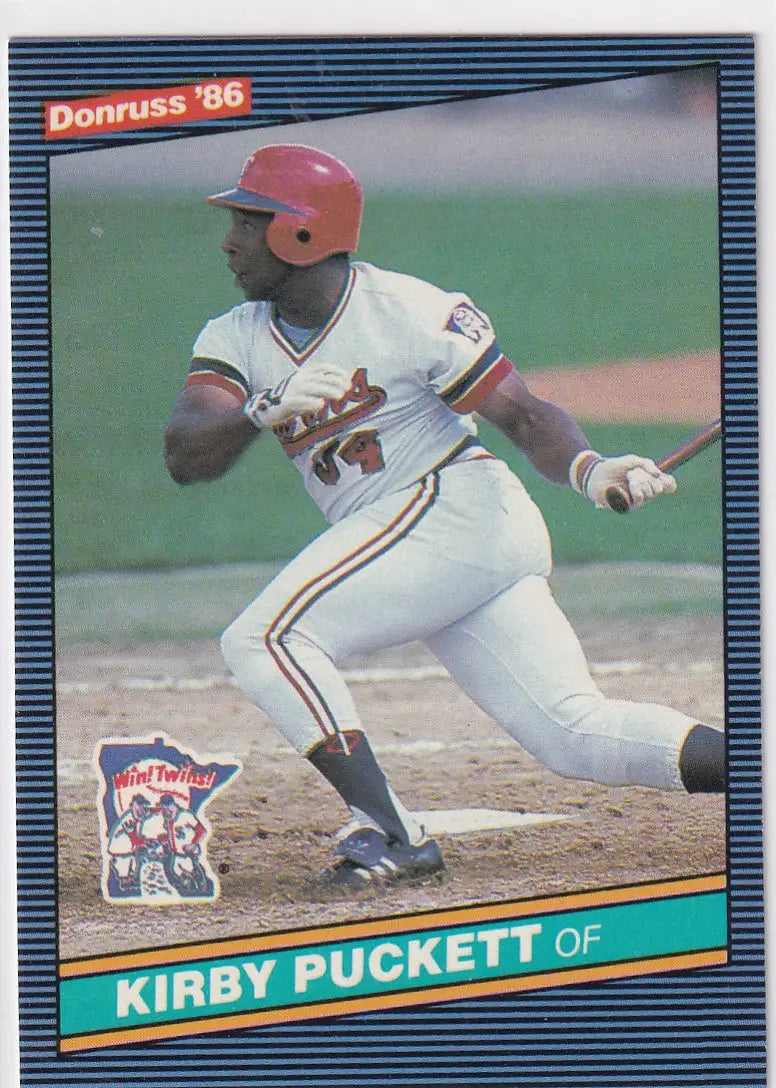 1985 DONRUSS #72 KIRBY PUCKETT- MINNESOTA TWINS - Baseball Card Single