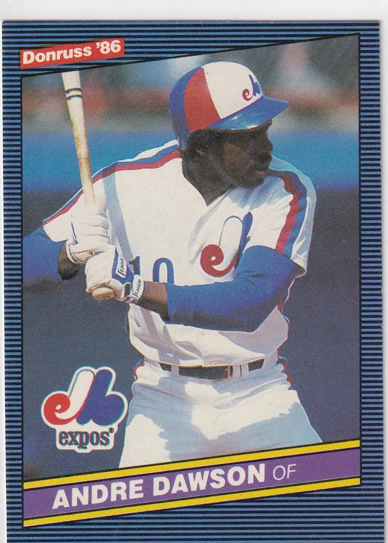 1985 DONRUSS #87 ANDRE DAWSON- WASHINGTON EXPOS - Baseball Card Single