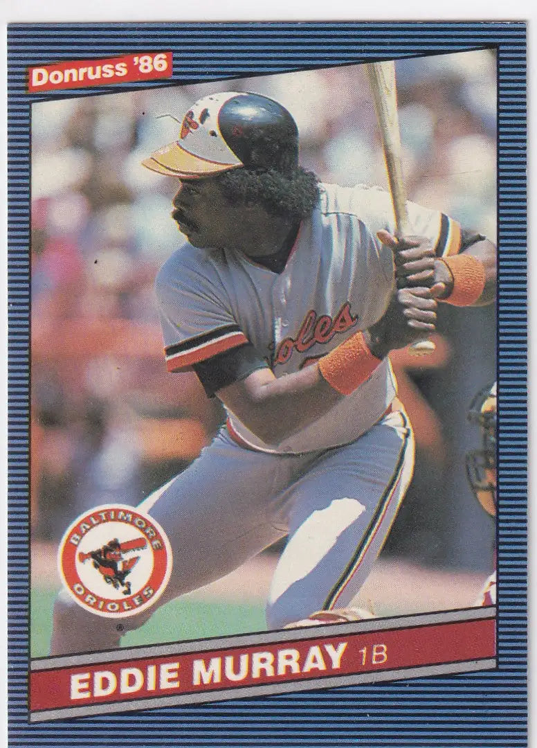 1985 DONRUSS #88 EDDIE MURRAY- BALTIMORE ORIOLES - Baseball Card Single