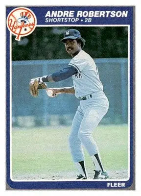 1985 Fleer #144 Andre Robertson - Baseball Card Single