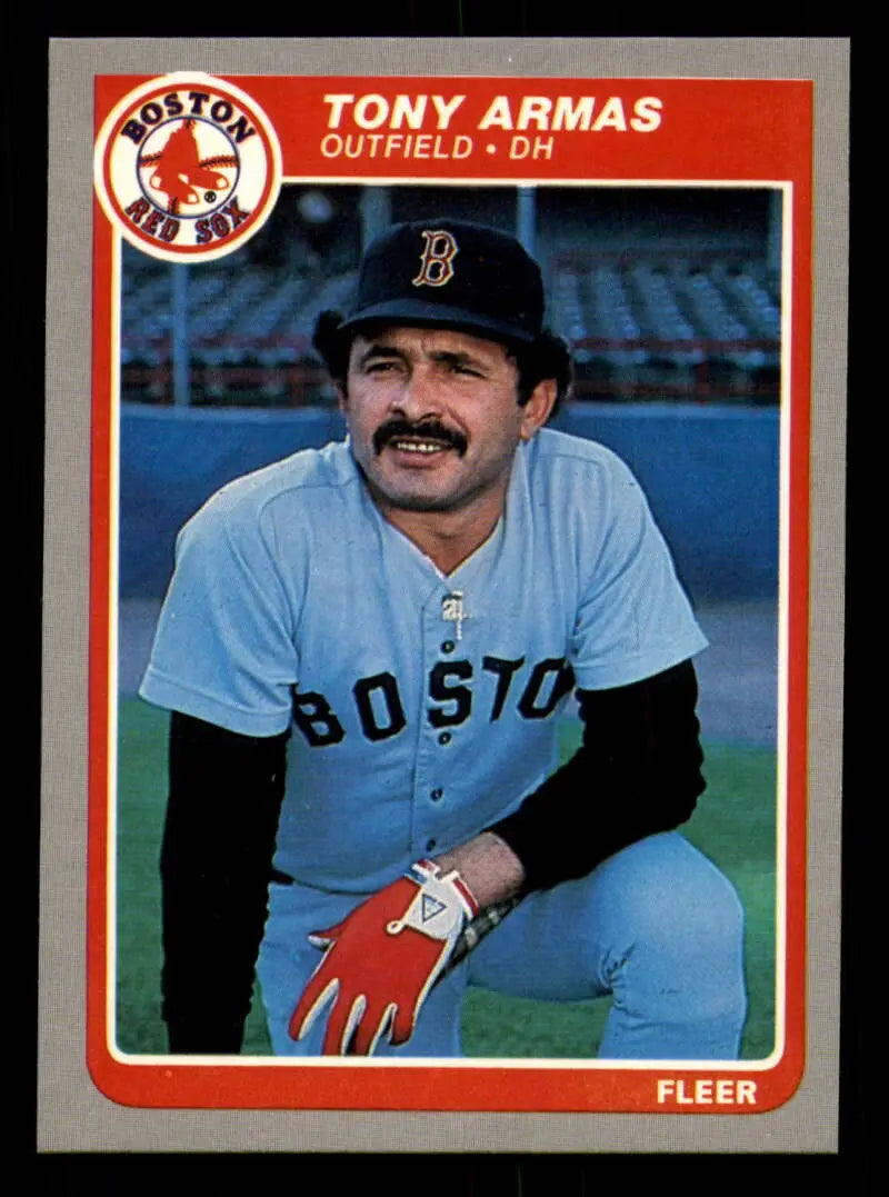 1985 Fleer #149 Tony Armas EX Excellent Boston Red Sox Baseball Card - Baseball Card Single