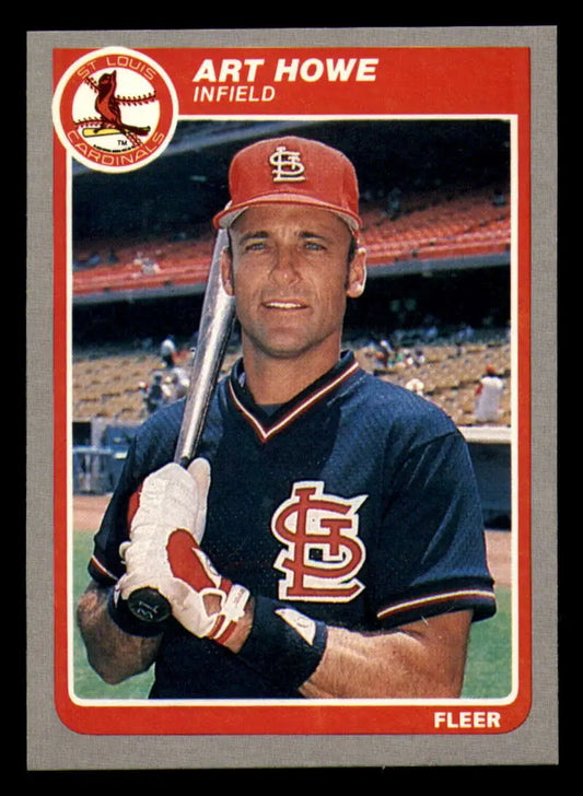 1985 Fleer #228 Art Howe EX Excellent St. Louis Cardinals Baseball Card - Baseball Card Single