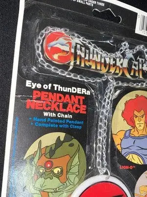 1985 Gordy Toys ThunderCats Eye of ThunDERa Pendant Necklace w/chain MOC EX- - Entertainment Memorabilia