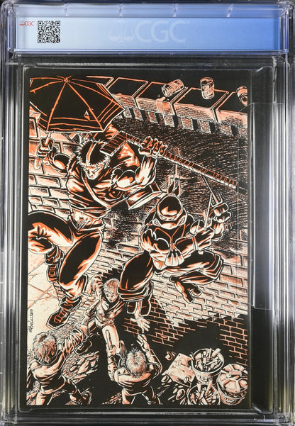 Graded CGC 8.5 comic book featuring Teenage Mutant Ninja Turtles Raphael artwork
